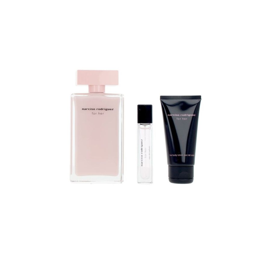 Parfume st til kvinder Narciso Rodriguez FOR HER EDP 3 Dele #1