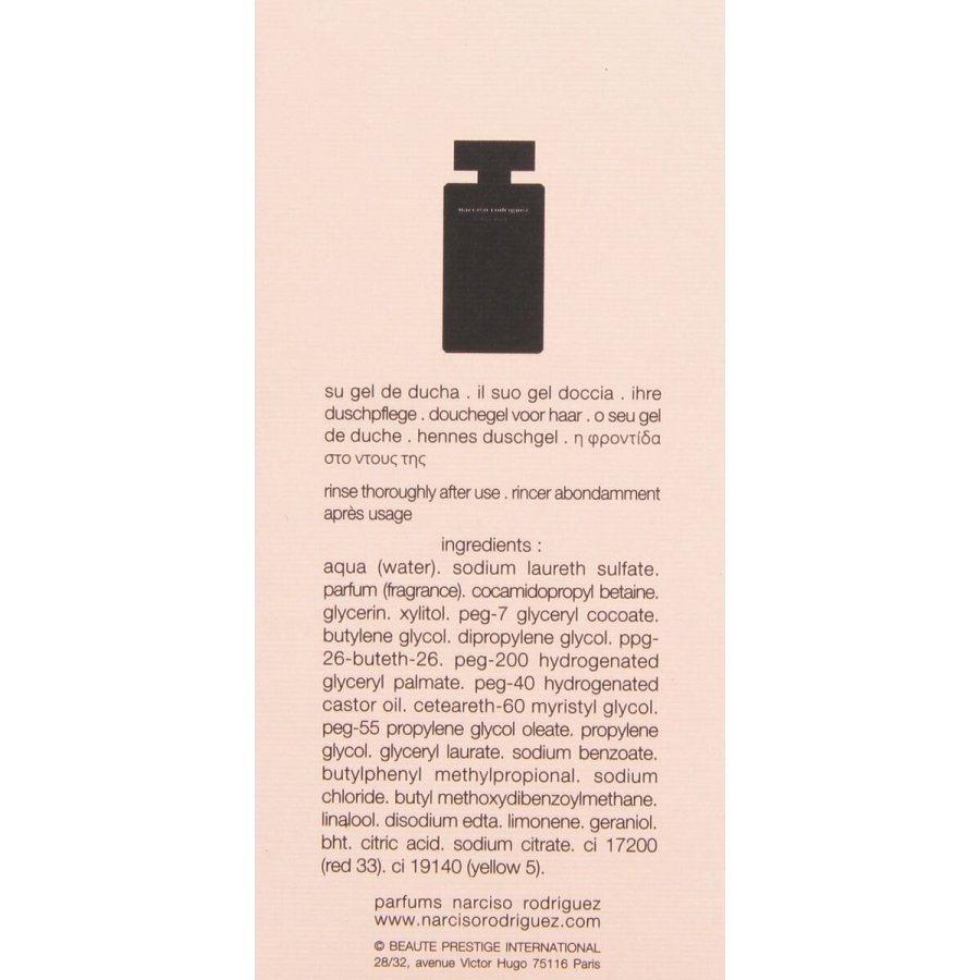 Parfumeret Shower Gel Narciso Rodriguez Narciso For Her 200 ml #3