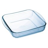 Bageform til bagvrk  Cuisine Glas (20 x 17 x 5,5 cm) #1