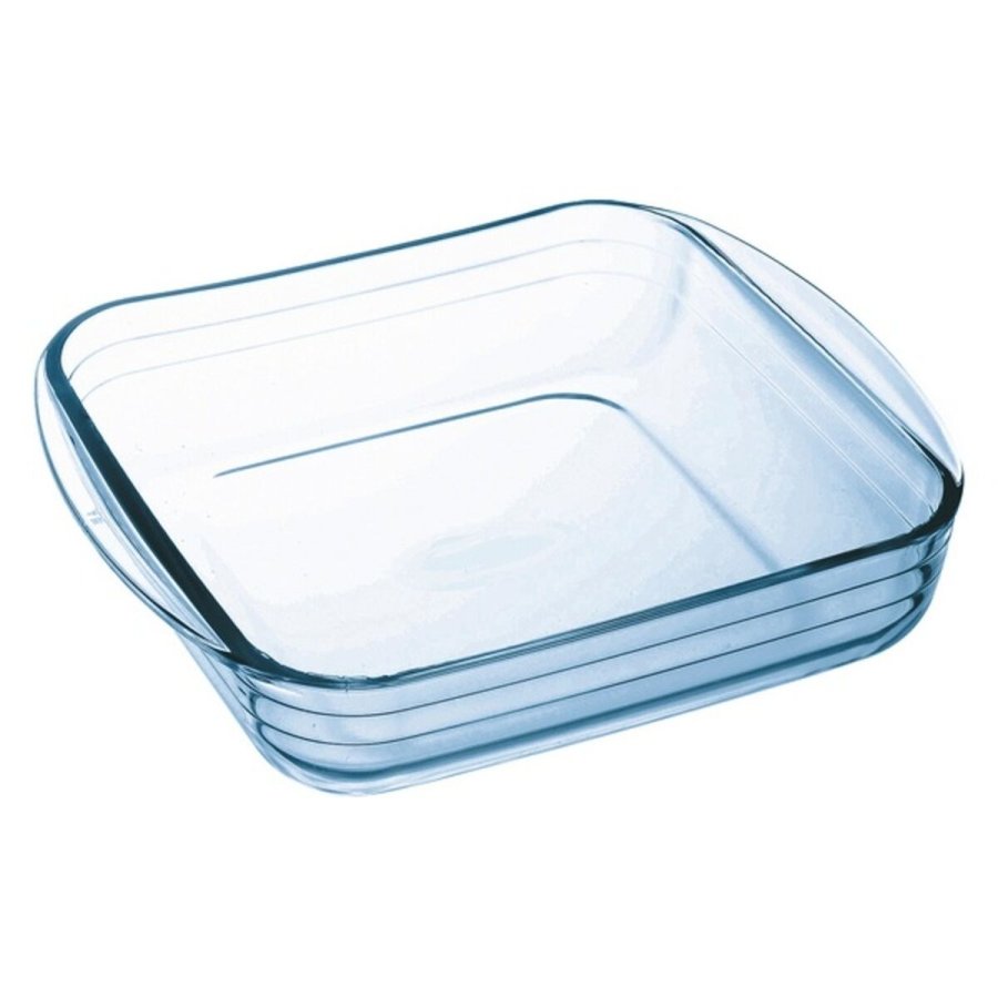 Bageform til bagvrk  Cuisine Glas (20 x 17 x 5,5 cm) #1