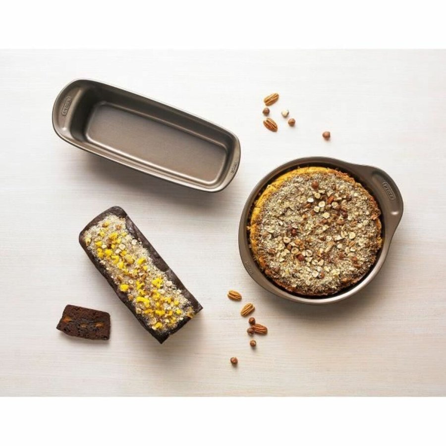 Bageform til bagvrk Pyrex Sort Metal #11