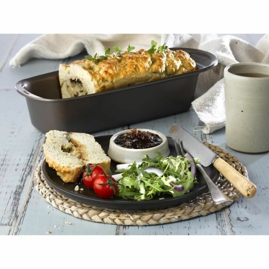 Bageform til bagvrk Pyrex Sort Metal #13