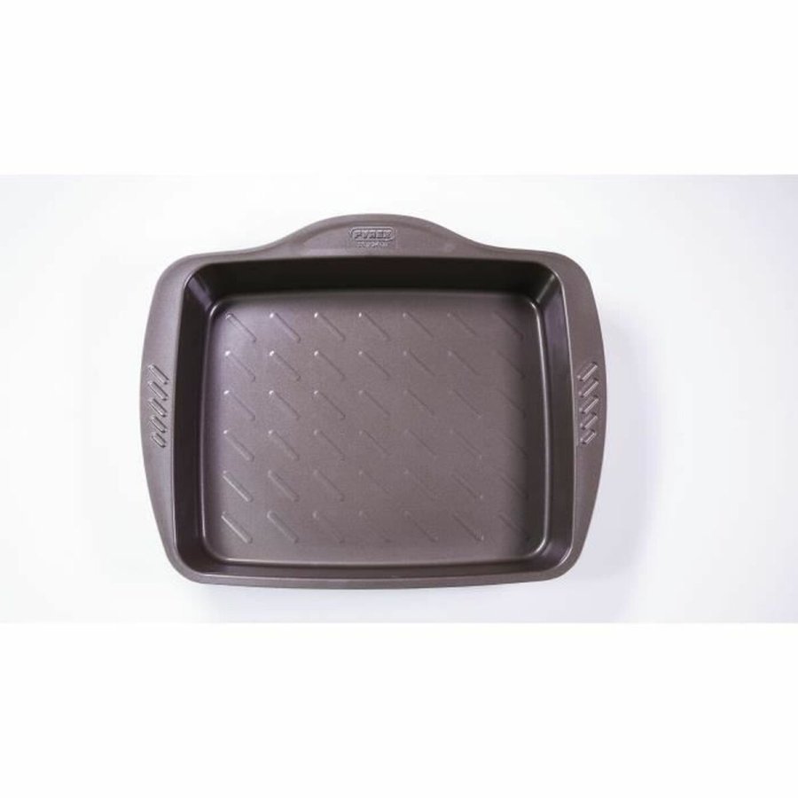Bageplade Pyrex Brun Sort Metal #4