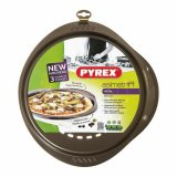 Pizza form Pyrex Brun Sort Metal #1