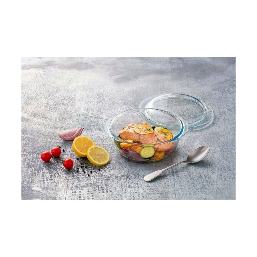 Gryde Med Lg Pyrex Essentials Gennemsigtig Glas 2,1 L #2