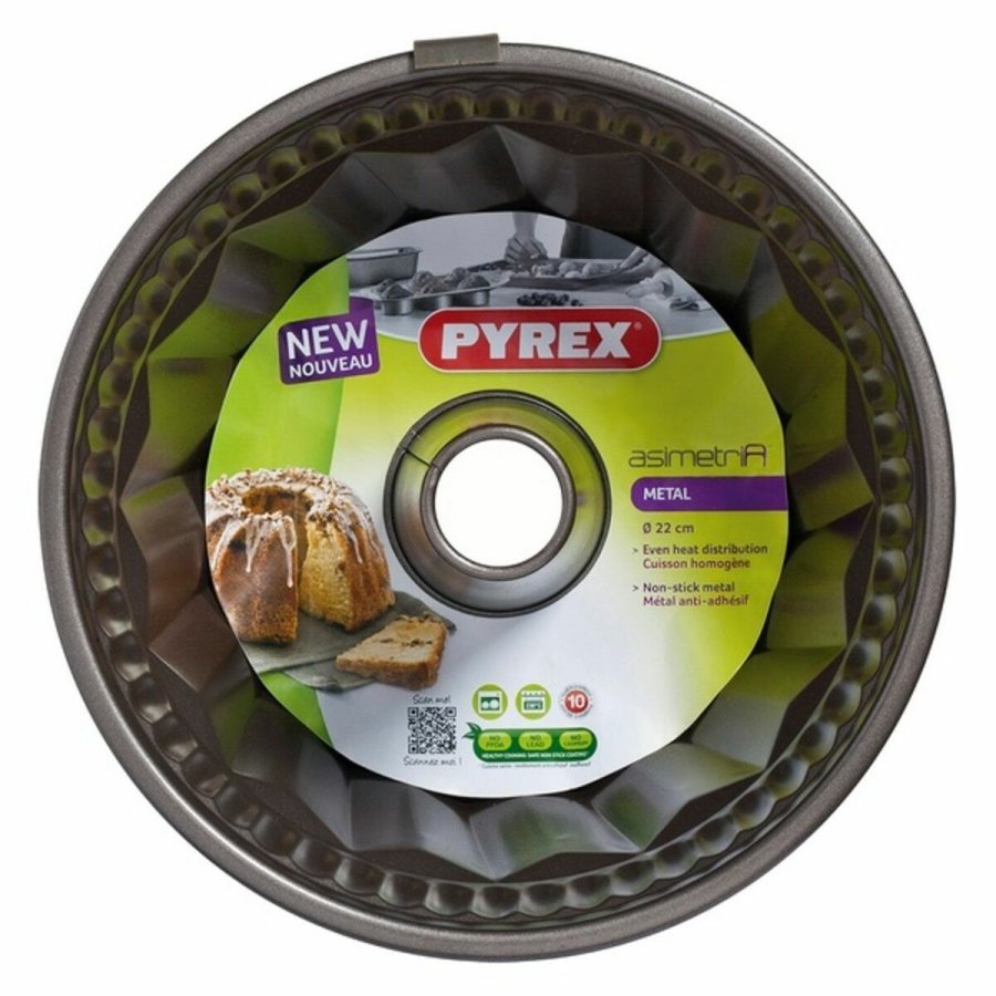 Bageform til bagvrk Pyrex Brun Metal Aluminium #2