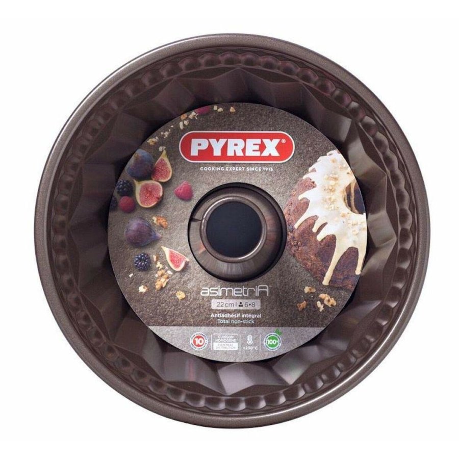 Bageform til bagvrk Pyrex Brun Metal Aluminium #4