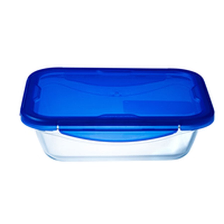 Mad Bevarelse Container Pyrex Bl Gennemsigtig Rektangulr 800 ml #2