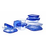 Mad Bevarelse Container Pyrex Bl Gennemsigtig Rektangulr 800 ml #5