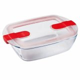 Mad Bevarelse Container Pyrex Hvid Gennemsigtig 1,1 L #1