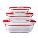 Mad Bevarelse Container Pyrex Hvid Gennemsigtig 400 ml #7