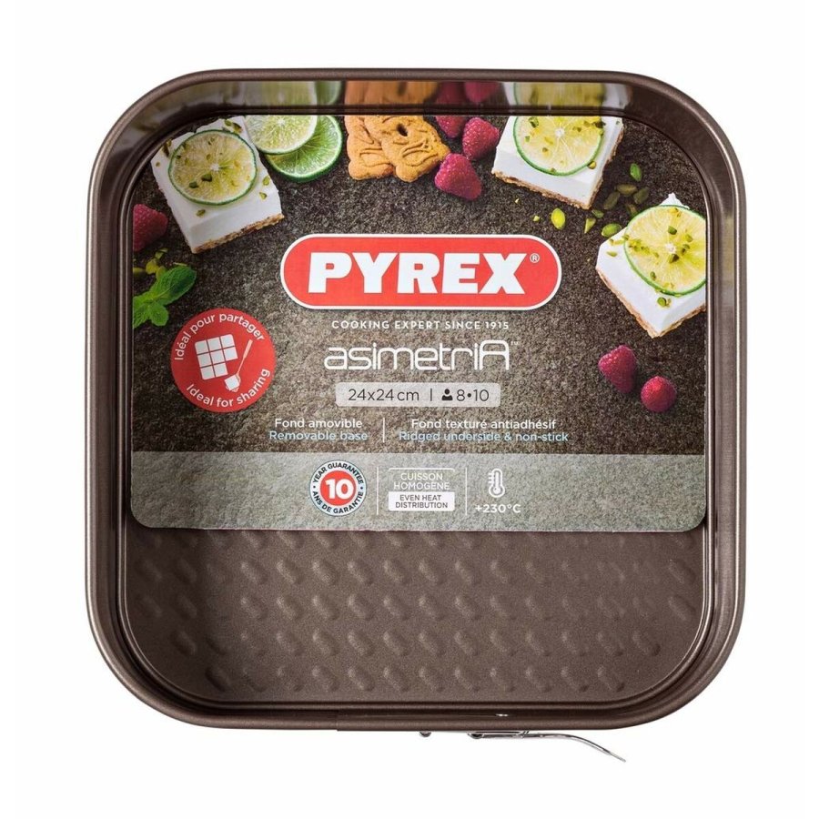 Aftagelig form Pyrex Brun Rustfrit stl #7