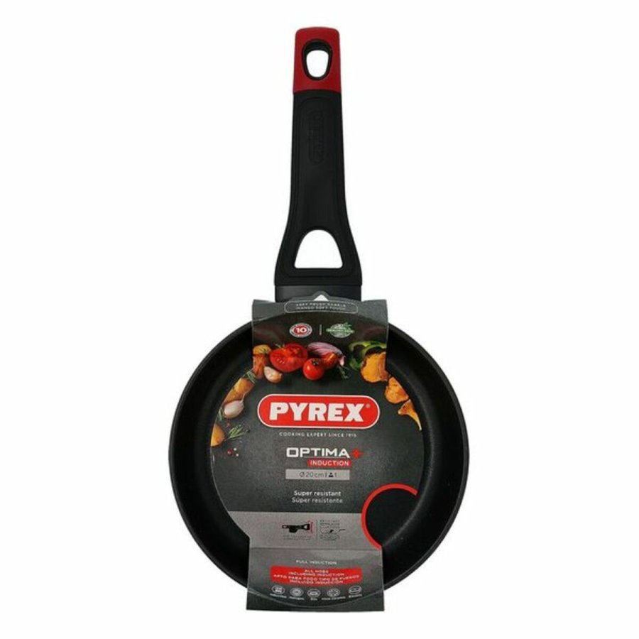 Skridsikker stegepande Pyrex Optima+ Aluminium #7
