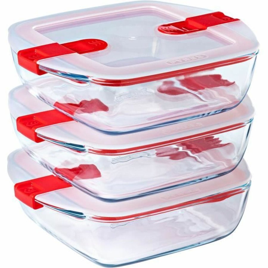 Mad Bevarelse Container Pyrex Cook & Heat 1 L Gennemsigtig #1