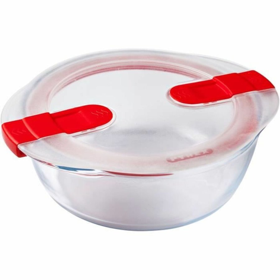 Mad Bevarelse Container Pyrex Cook & Heat 1,1 L Gennemsigtig 3 Dele #2