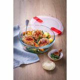 Mad Bevarelse Container Pyrex Cook & Heat 1,1 L Gennemsigtig 3 Dele #6