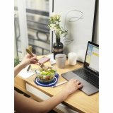 St med stabelbare hermetiske kkkenbeholdere Pyrex Bl 0,7 L 3 Dele #4