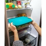 Bageplade Pyrex Cook & Store 2,5 L 1,1 L 0,4 l Gr�n Rektangul�r 3 Dele #3