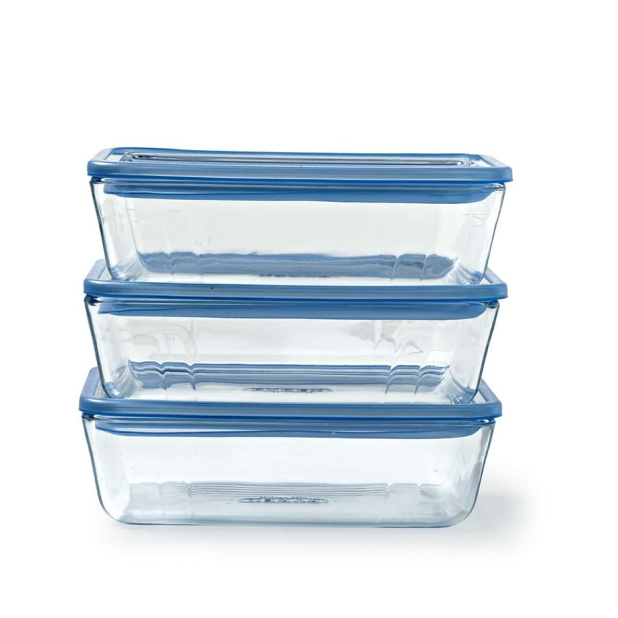 Madkassest Pyrex Bl Gennemsigtig 800 ml 3 Dele #7