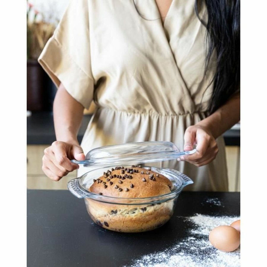 Gryde Pyrex Gennemsigtig 1,6 L #4