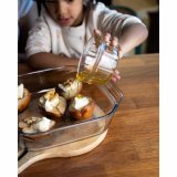 S�t med ovnfaste fade Pyrex Gennemsigtig 4 Dele #6