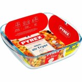 Ovn Fad Pyrex Gennemsigtig Borosilikatglas Firkantet #1