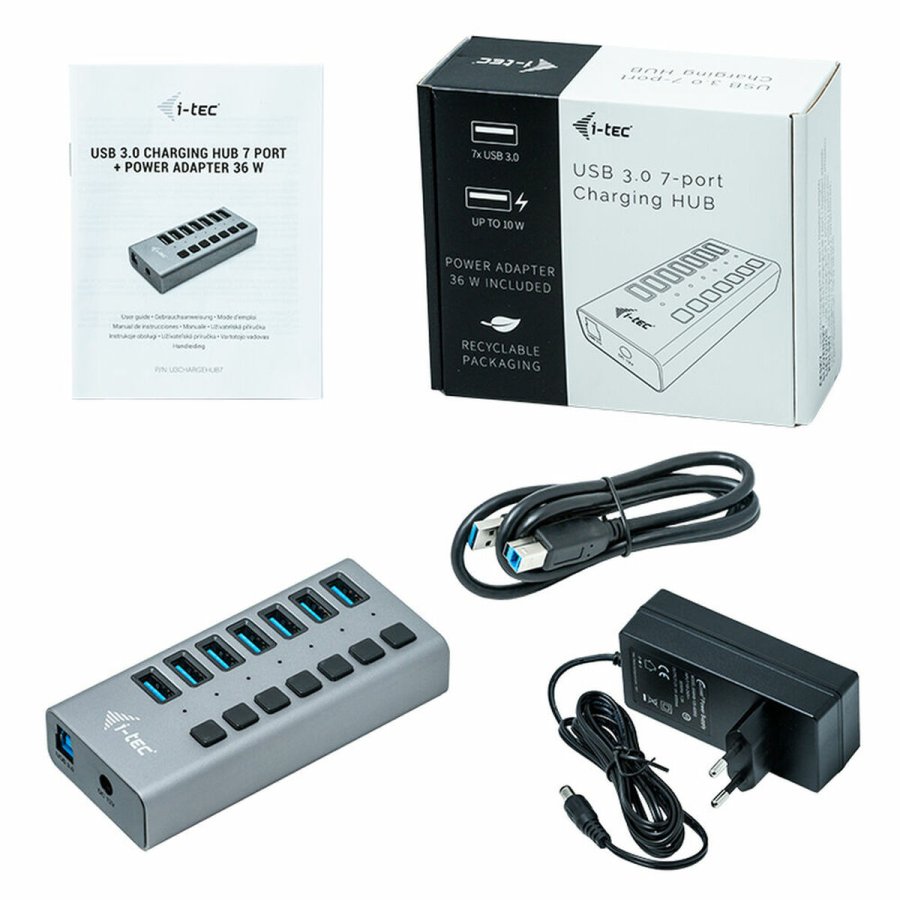 USB Hub i-Tec U3CHARGEHUB7         #1