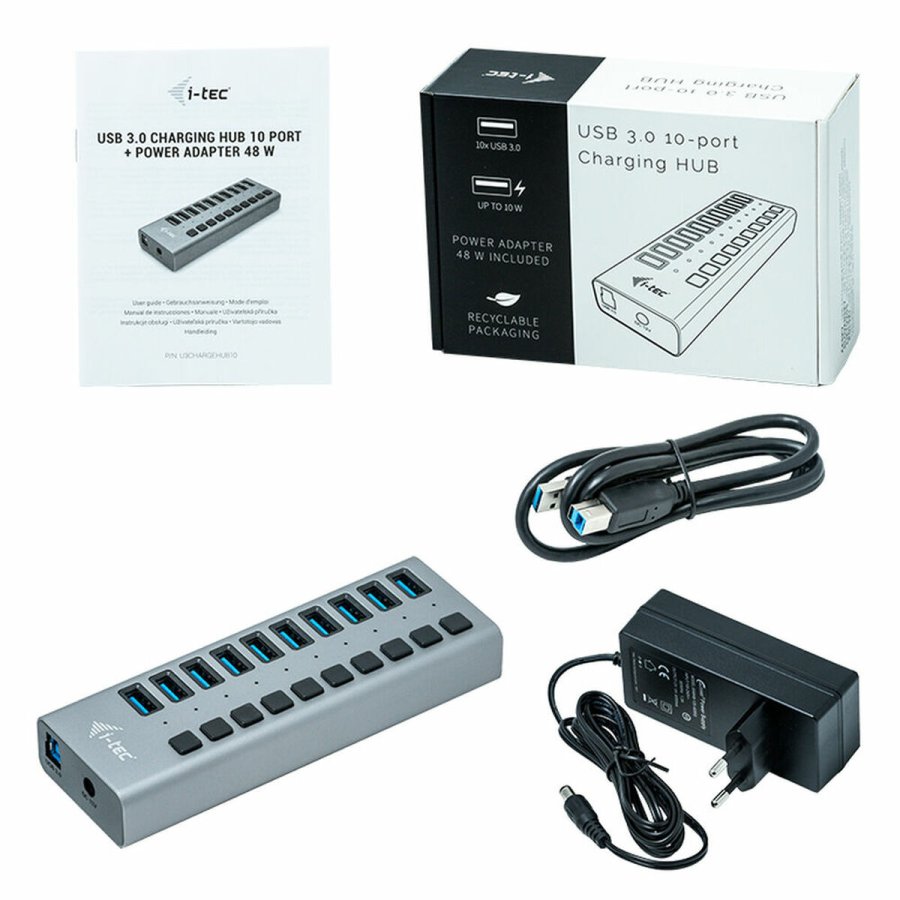 USB Hub i-Tec U3CHARGEHUB10        #1