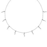 Halskde til kvinder LIU JO LJ2867 Slvfarvet #1