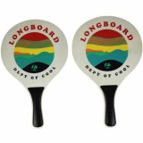 Strandskovle med bold Longboard Multifarvet (2 enheder) #1