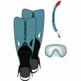 Dykkerbriller med Snorkle og Finner Longboard 42-45 #1