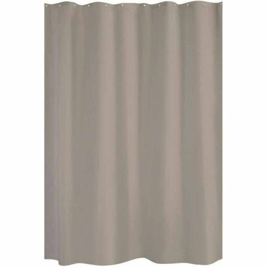 Brusebadsforhng Gelco Uni Taupe 180 x 200 cm #1