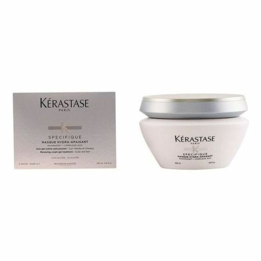 Fugtgivende maske Kerastase Hydra-Apaisante 200 ml #8