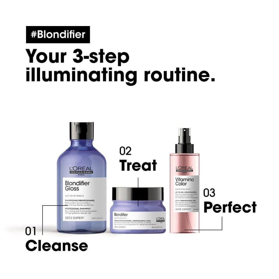 Shampoo L'Oreal Professionnel Paris BLONDIFIER 300 ml #4