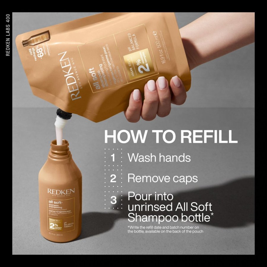 Shampoo Redken ALL SOFT 500 ml #6