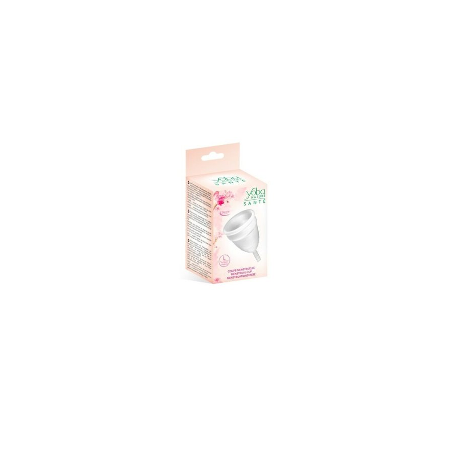 Menstruation Kop Yoba Nature Sant Hvid Silikone L #2