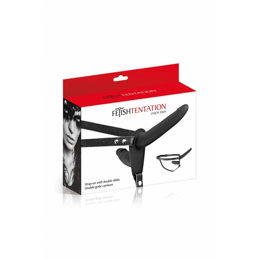 Strap-On Dildo Fetish Tentation Sort 15,5 cm #2
