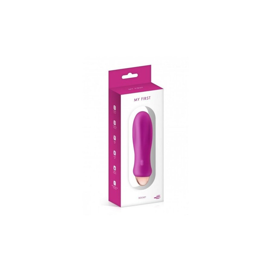 Vibrator My First Pink Silikone #5
