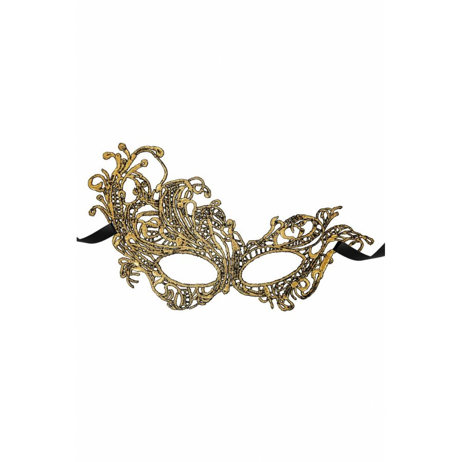 Maske Maskarade AURORE Gylden #1