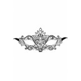 Maske Maskarade ETOILE Slvfarvet #1