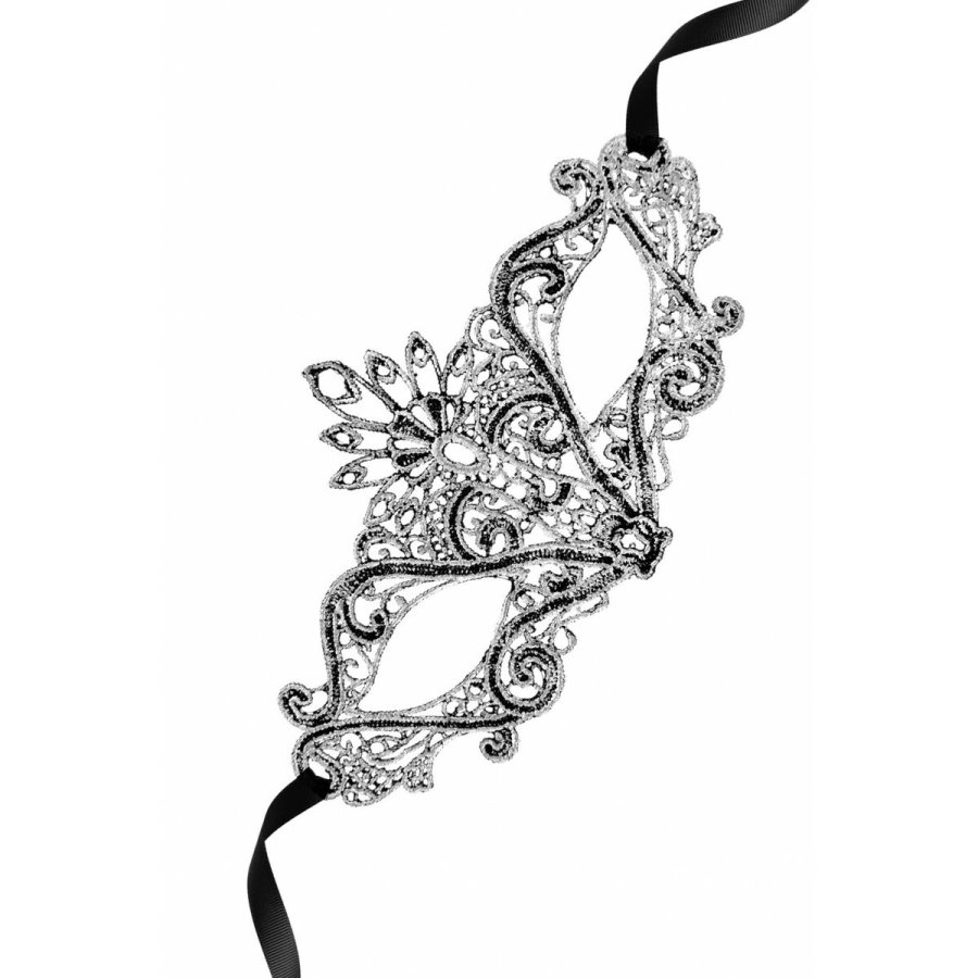 Maske Maskarade ETOILE Slvfarvet #3