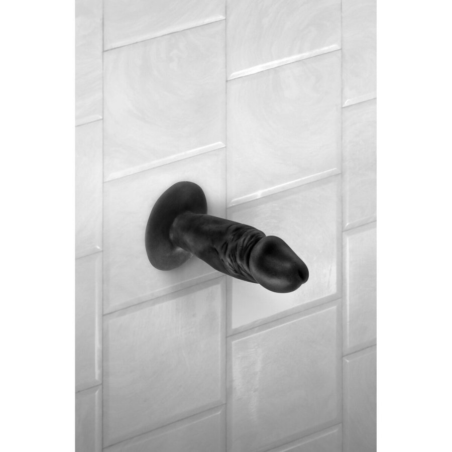 Realistisk Dildo Real Body Sort 11 cm #4