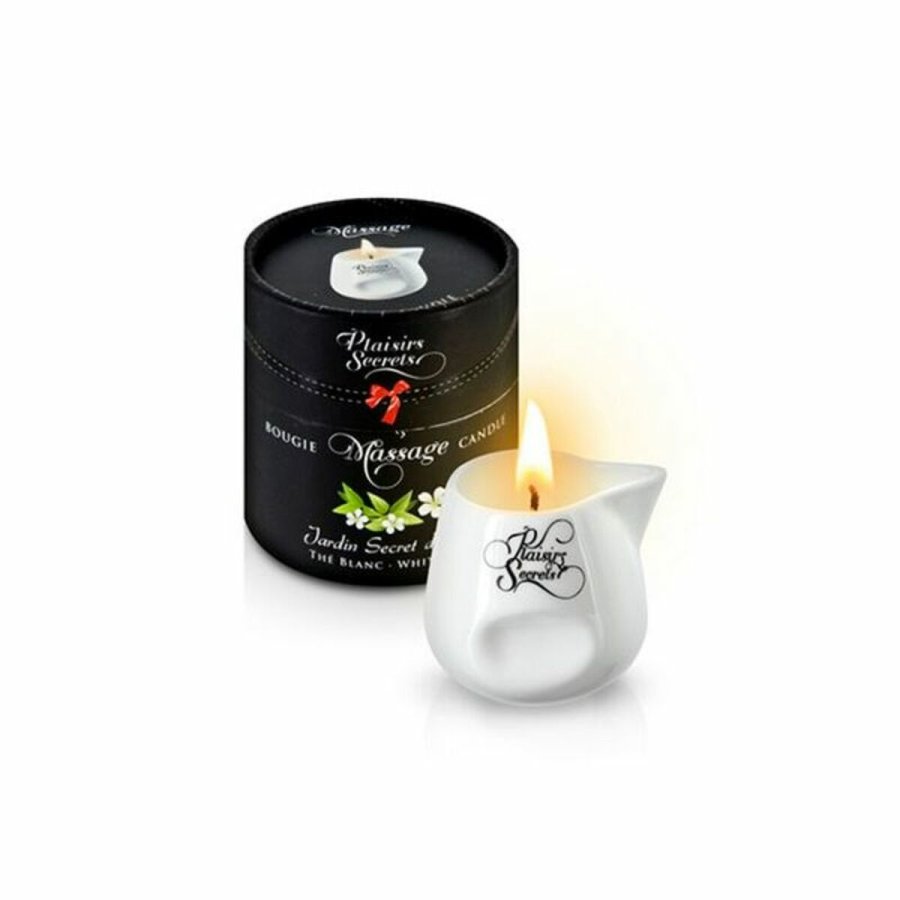 Senze Massage Lys Drillende Plaisirs Secrets Hvid The 80 ml #3