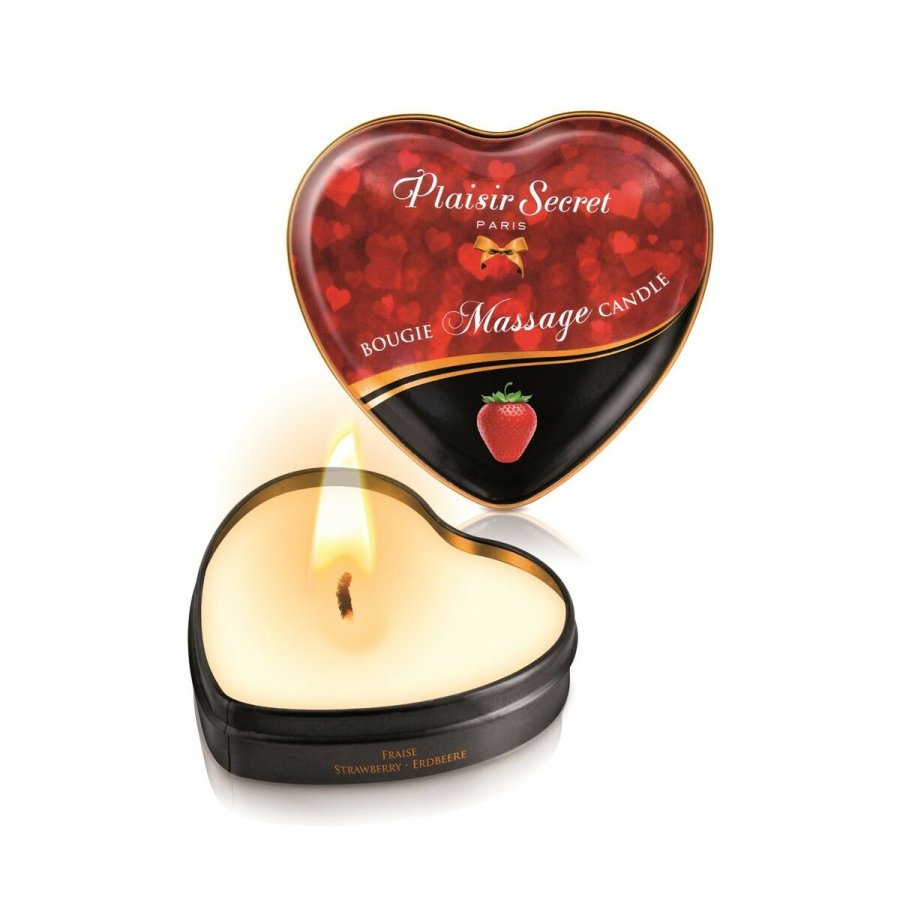 Senze Massage Lys Drillende Plaisir Secret 35 ml Jordbr #1