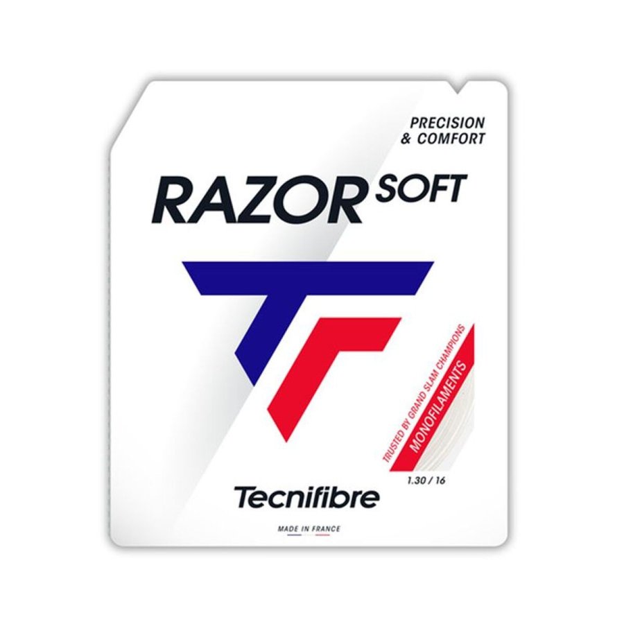 Ketsjer streng Tecnifibre Razor Soft Hvid #1