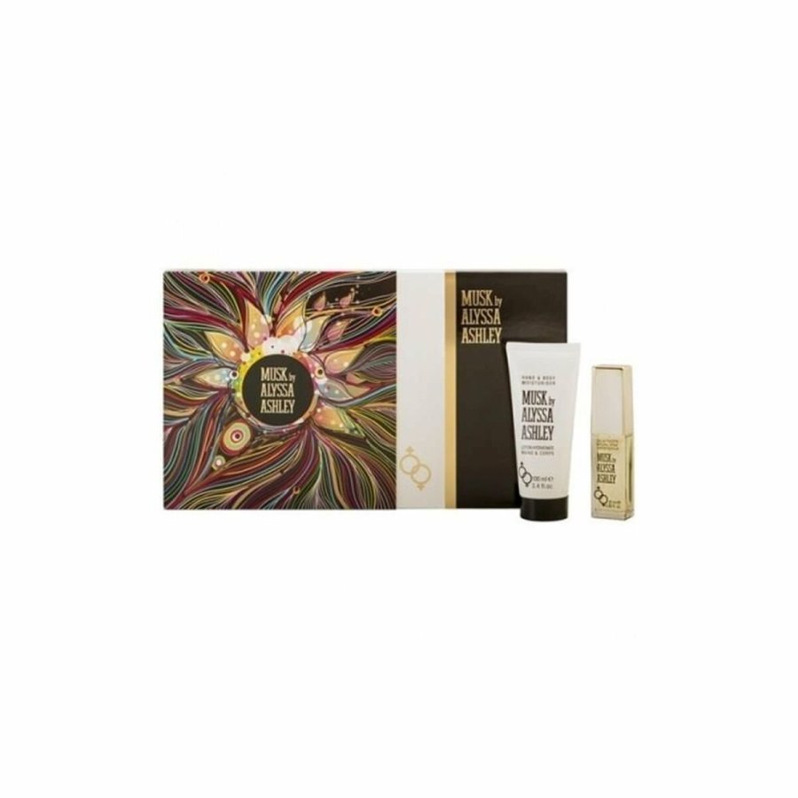 Parfume st til Unisex Alyssa Ashley Musk EDT 2 Dele #1