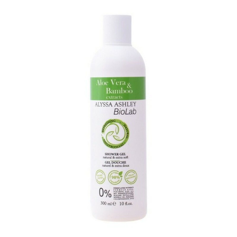Shower gel Alyssa Ashley Biolab Aloe & Bamboo (300 ml) #1
