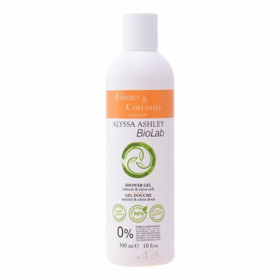 Shower gel Alyssa Ashley Biolab Ginger & Curcuma (300 ml) #1
