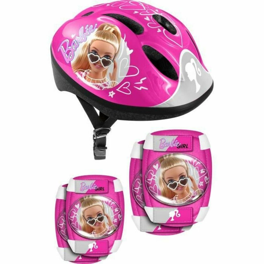 St med Hjelm og Knbeskyttere Barbie #1
