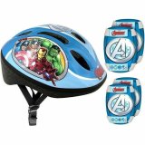 St med Hjelm og Knbeskyttere Stamp AVENGERS #1
